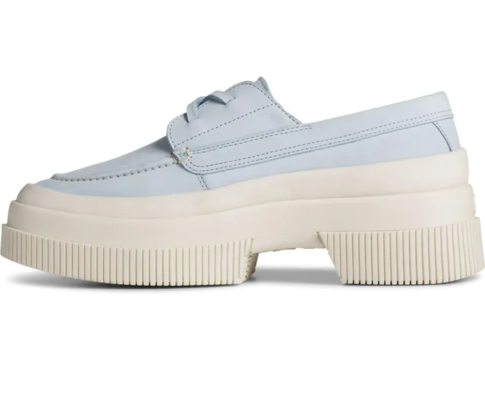 Women Highland Platform Boat Shoe Baby Blue Sperry Flats and Loafers Women Highland Platform Boat Shoe Baby Blue Sperry Flats and Loafers