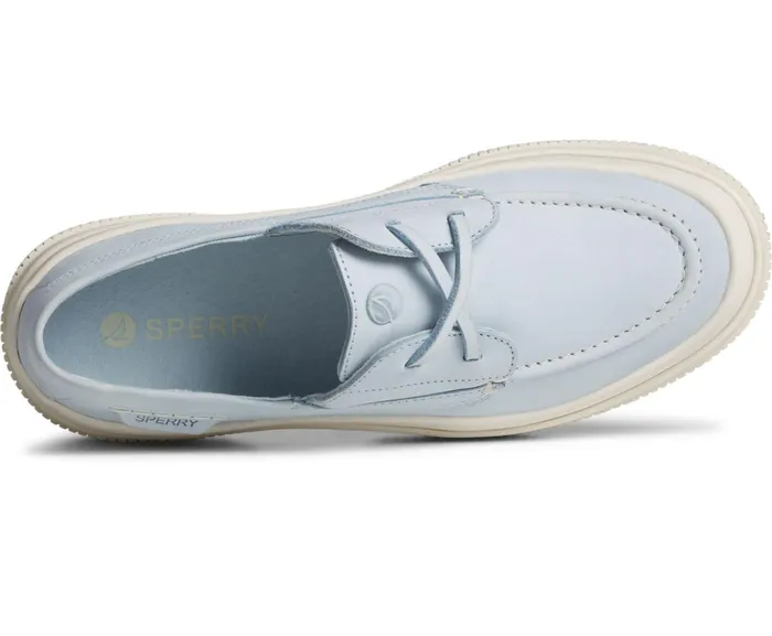 Women Highland Platform Boat Shoe Baby Blue Sperry Flats and Loafers Women Highland Platform Boat Shoe Baby Blue Sperry Flats and Loafers