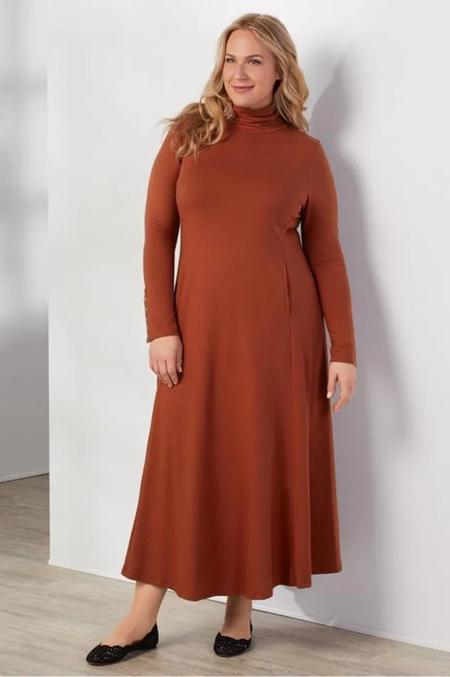 Women Jackie Knit Maxi Dress Henna Soft Surroundings Dresses Women Jackie Knit Maxi Dress Henna Soft Surroundings Dresses