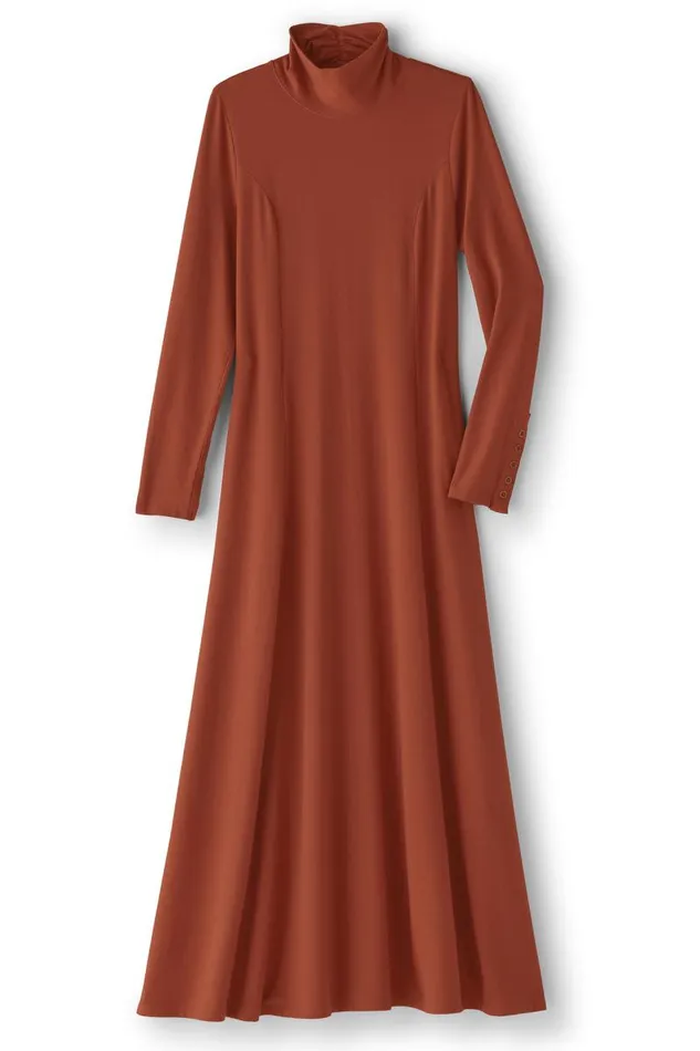 Women Jackie Knit Maxi Dress Henna Soft Surroundings Dresses Women Jackie Knit Maxi Dress Henna Soft Surroundings Dresses
