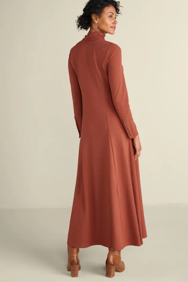 Women Jackie Knit Maxi Dress Henna Soft Surroundings Dresses Women Jackie Knit Maxi Dress Henna Soft Surroundings Dresses
