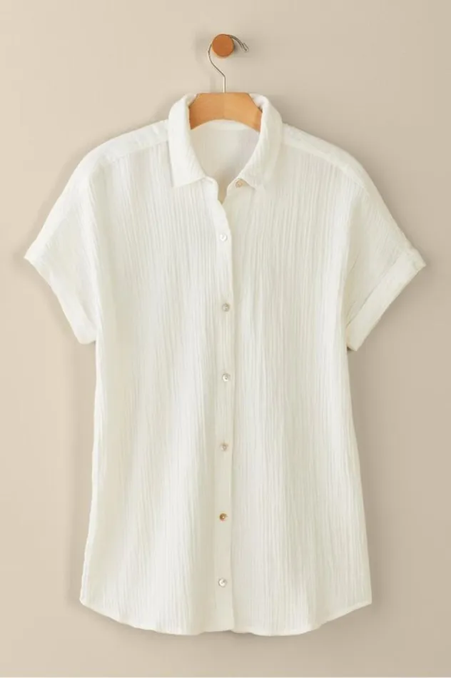 Women Je Veux Gauze Top White Soft Surroundings Tops Women Je Veux Gauze Top White Soft Surroundings Tops