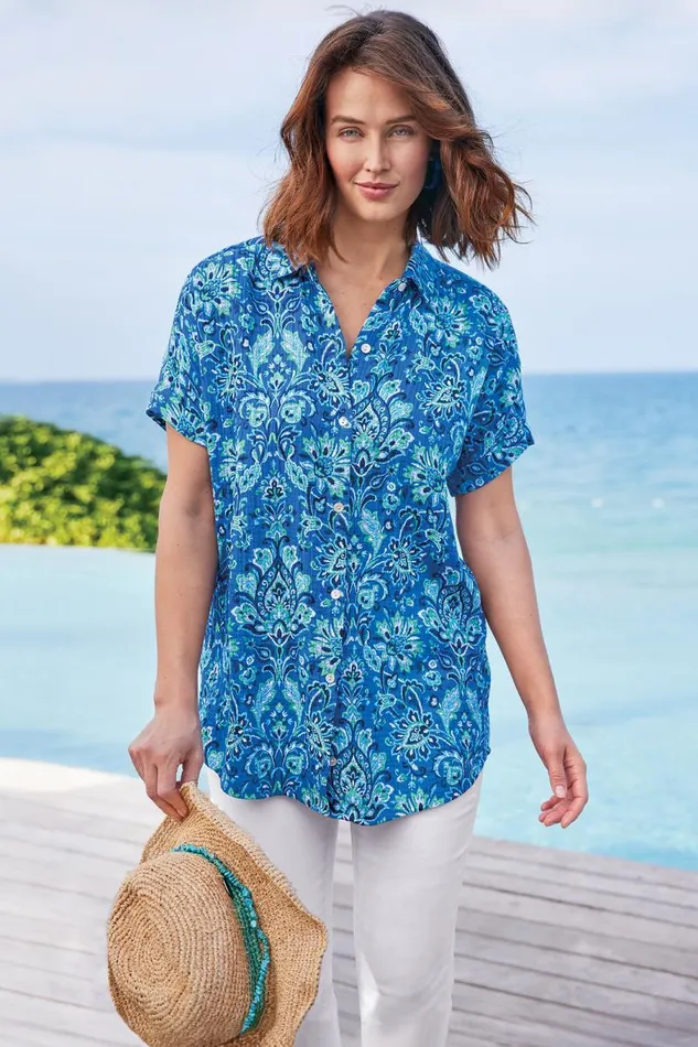 Women Je Veux Gauze Top White Soft Surroundings Tops Women Je Veux Gauze Top White Soft Surroundings Tops