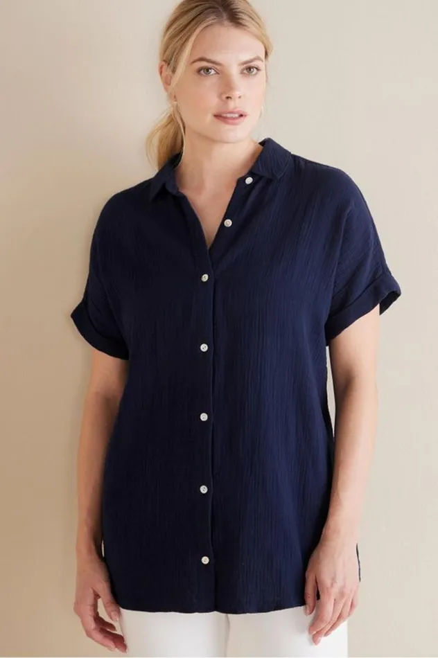 Women Je Veux Gauze Top White Soft Surroundings Tops Women Je Veux Gauze Top White Soft Surroundings Tops