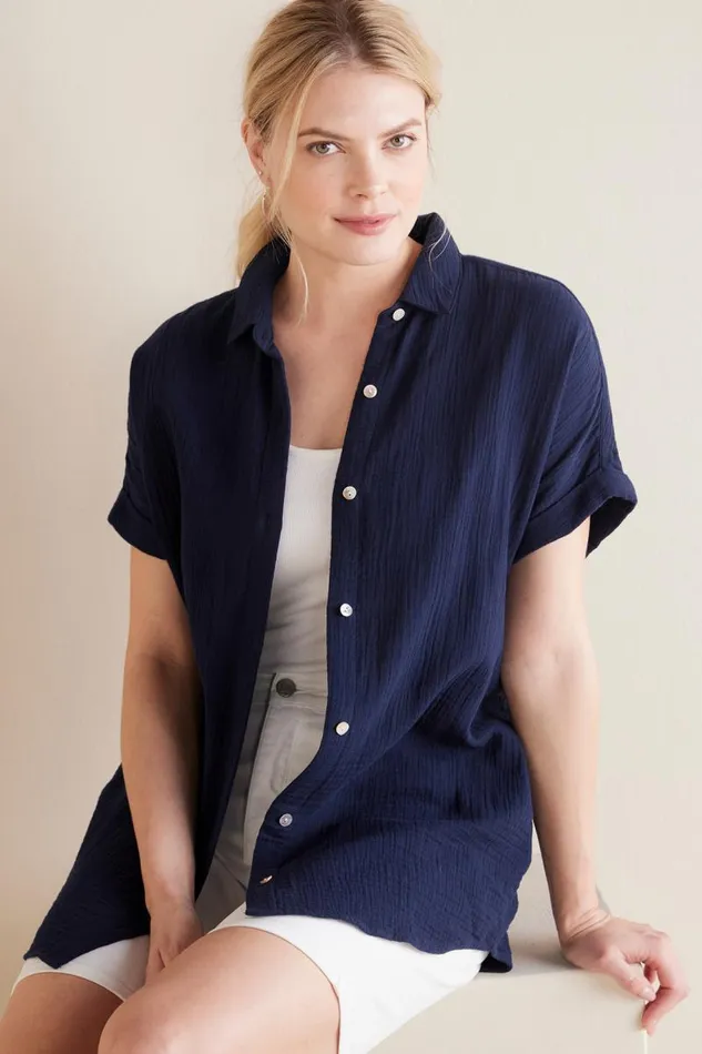 Women Je Veux Gauze Top White Soft Surroundings Tops Women Je Veux Gauze Top White Soft Surroundings Tops