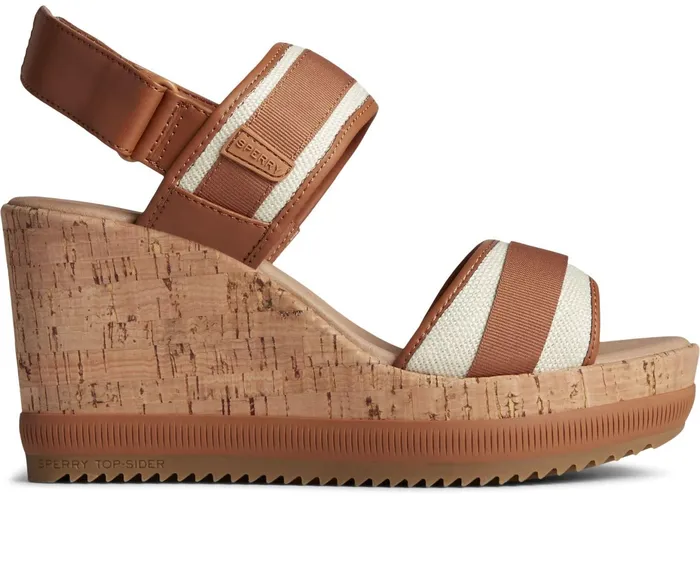 Women Kennedy Wedge Tan Sperry Wedges and Heels