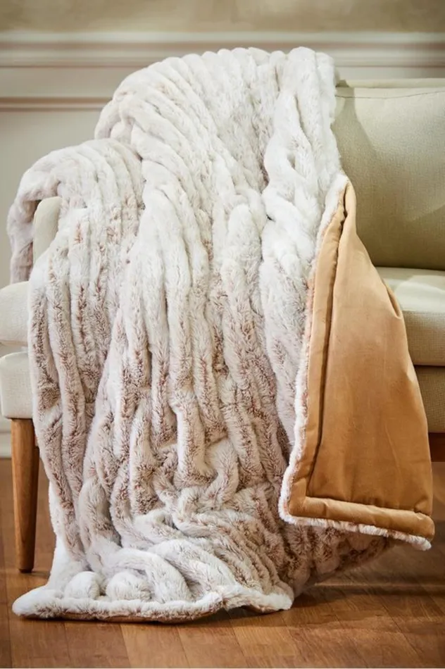 Women La Parisienne Faux Fur Throw Forest Night Soft Surroundings Bedding Women La Parisienne Faux Fur Throw Forest Night Soft Surroundings Bedding