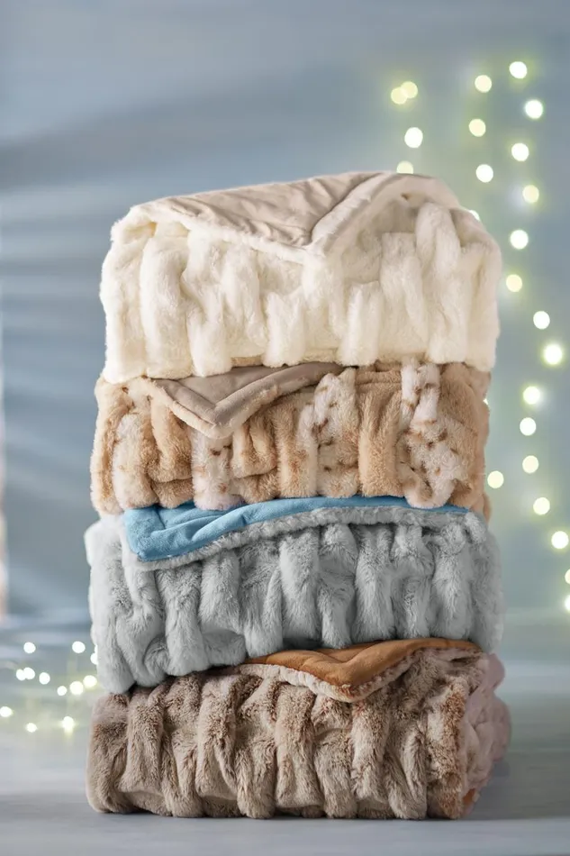 Women La Parisienne Faux Fur Throw Forest Night Soft Surroundings Bedding Women La Parisienne Faux Fur Throw Forest Night Soft Surroundings Bedding