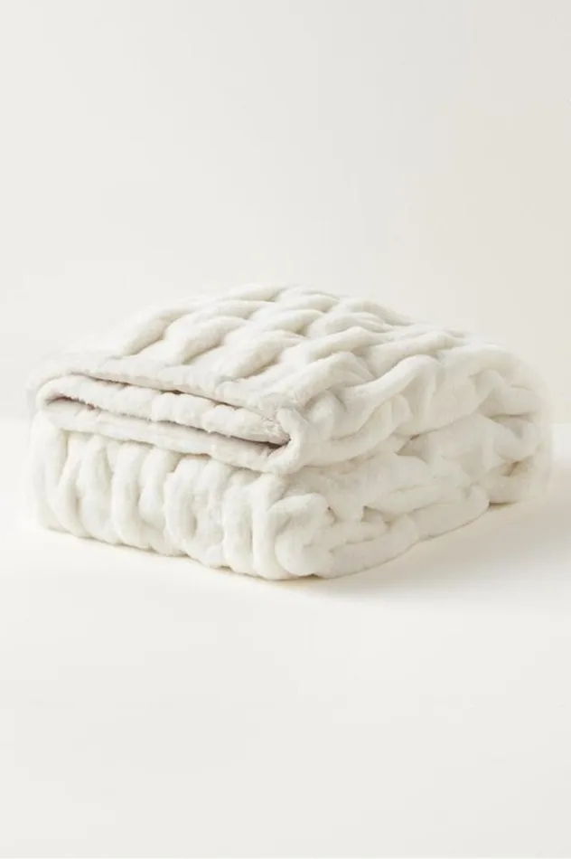 Women La Parisienne Faux Fur Throw Forest Night Soft Surroundings Bedding Women La Parisienne Faux Fur Throw Forest Night Soft Surroundings Bedding