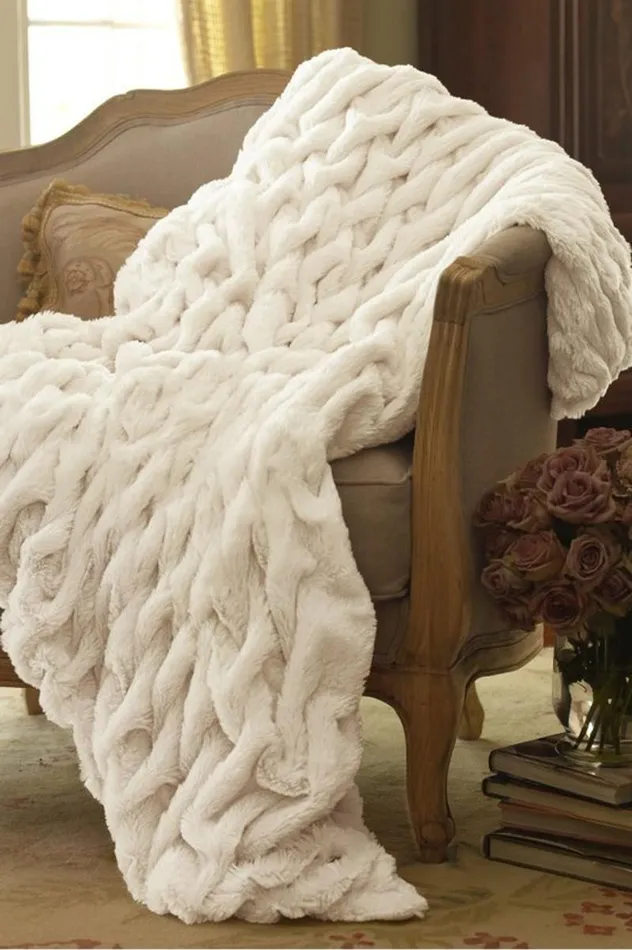 Women La Parisienne Faux Fur Throw Forest Night Soft Surroundings Bedding Women La Parisienne Faux Fur Throw Forest Night Soft Surroundings Bedding