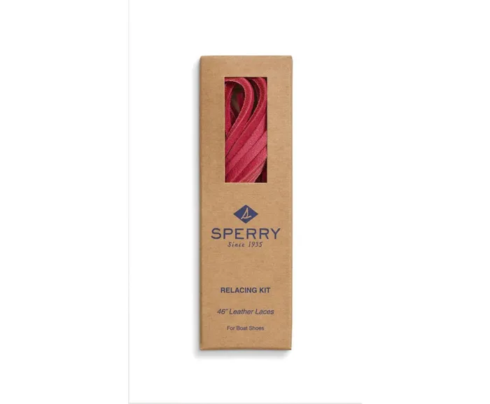 Women Lace Kit With Needle Raspberry Sorbet Sperry Shoe Care and Laces
