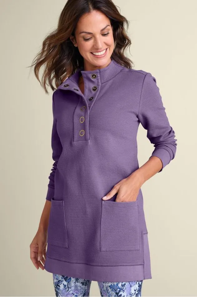 Women Lakshmi Ottoman Tunic Purple Haze Soft Surroundings Tops Women Lakshmi Ottoman Tunic Purple Haze Soft Surroundings Tops