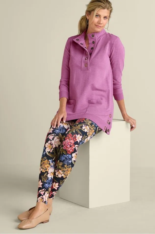Women Lakshmi Pullover Tunic Magenta Heather Soft Surroundings Tops Women Lakshmi Pullover Tunic Magenta Heather Soft Surroundings Tops