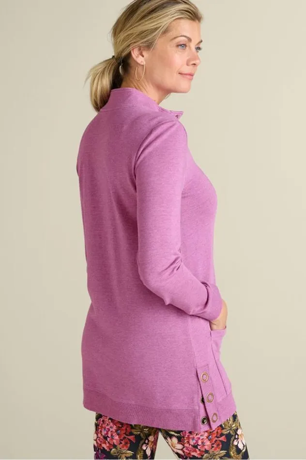 Women Lakshmi Pullover Tunic Magenta Heather Soft Surroundings Tops Women Lakshmi Pullover Tunic Magenta Heather Soft Surroundings Tops