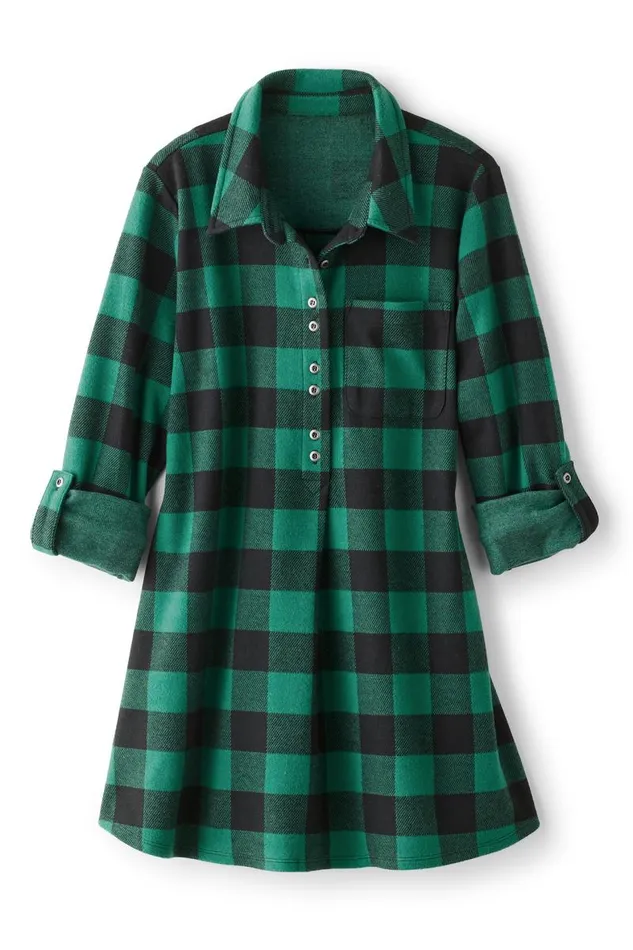 Women Mad About Plaid Tunic Surf The Web Buffalo Chec Soft Surroundings Tops Women Mad About Plaid Tunic Surf The Web Buffalo Chec Soft Surroundings Tops