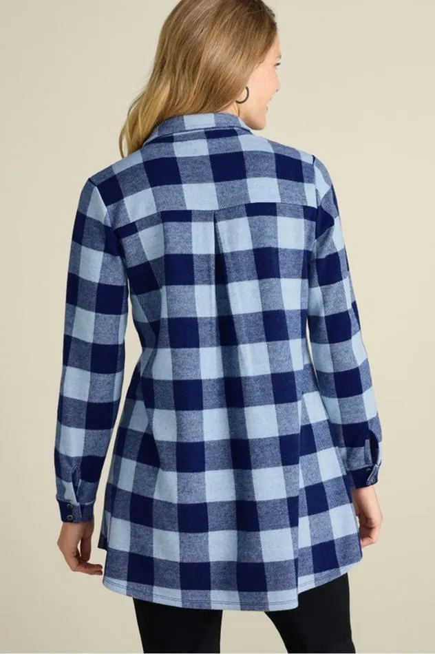 Women Mad About Plaid Tunic Surf The Web Buffalo Chec Soft Surroundings Tops Women Mad About Plaid Tunic Surf The Web Buffalo Chec Soft Surroundings Tops
