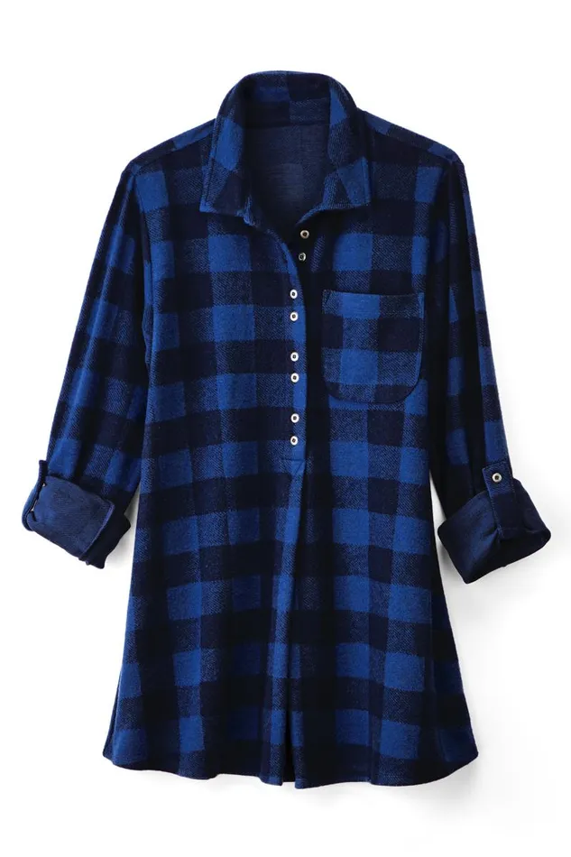 Women Mad About Plaid Tunic Surf The Web Buffalo Chec Soft Surroundings Tops Women Mad About Plaid Tunic Surf The Web Buffalo Chec Soft Surroundings Tops