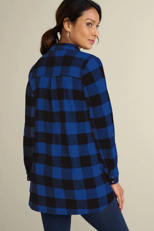 Women Mad About Plaid Tunic Surf The Web Buffalo Chec Soft Surroundings Tops Women Mad About Plaid Tunic Surf The Web Buffalo Chec Soft Surroundings Tops