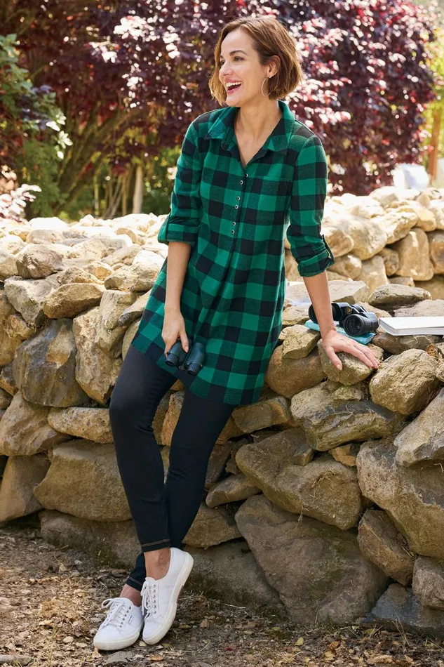 Women Mad About Plaid Tunic Surf The Web Buffalo Chec Soft Surroundings Tops Women Mad About Plaid Tunic Surf The Web Buffalo Chec Soft Surroundings Tops