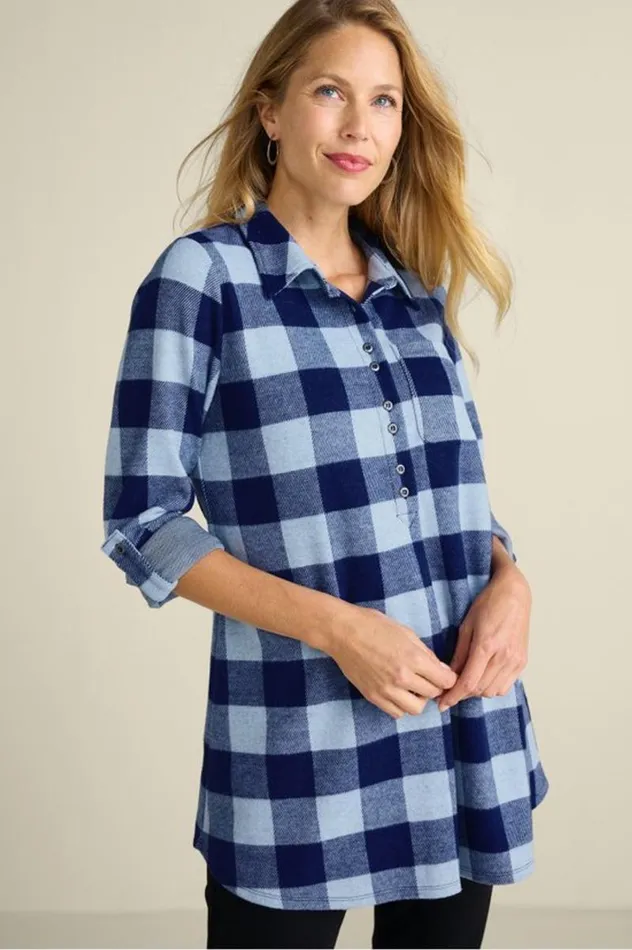 Women Mad About Plaid Tunic Surf The Web Buffalo Chec Soft Surroundings Tops Women Mad About Plaid Tunic Surf The Web Buffalo Chec Soft Surroundings Tops
