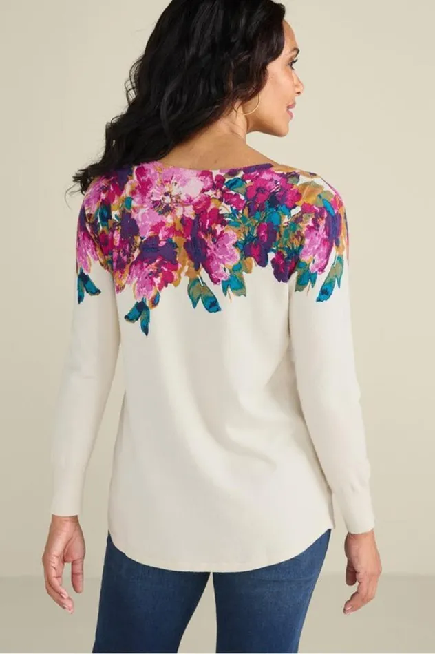 Women Marlyn Tunic Sweater Winter Medallion Soft Surroundings Tops Women Marlyn Tunic Sweater Winter Medallion Soft Surroundings Tops