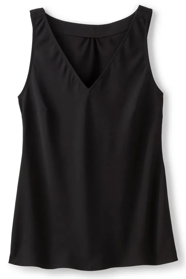 Women Maura Tank Black Soft Surroundings Tops Women Maura Tank Black Soft Surroundings Tops