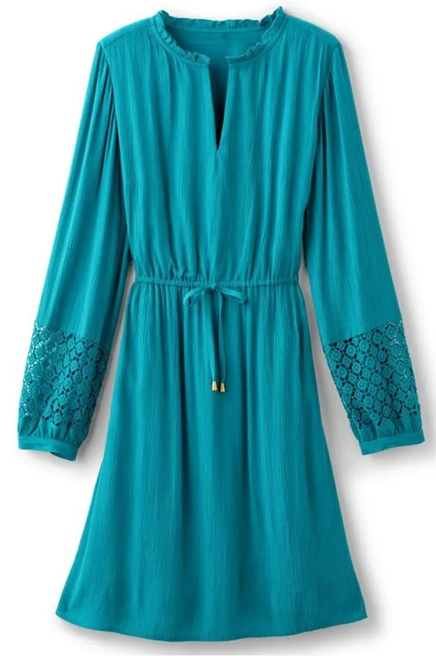Women Meara Gauze Dress Tahitian Tide Soft Surroundings Dresses Women Meara Gauze Dress Tahitian Tide Soft Surroundings Dresses