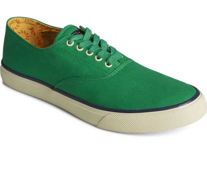 WomenMen Unisex Cloud CVO Textile Sneaker Green Sperry Sneakers
