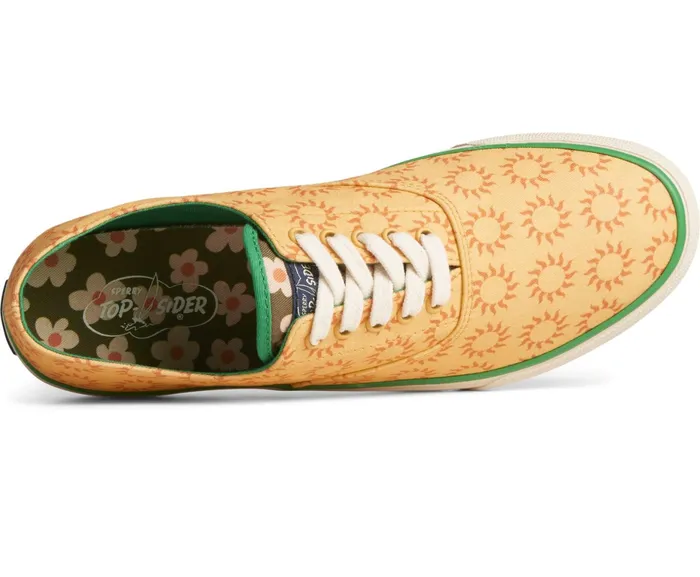 WomenMen Unisex Cloud CVO Textile Sneaker Yellow Sperry Sneakers