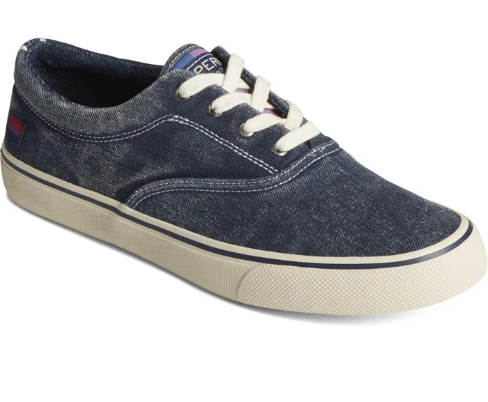 WomenMen Unisex Pride Striper II CVO Sneaker Blue Sperry Sneakers