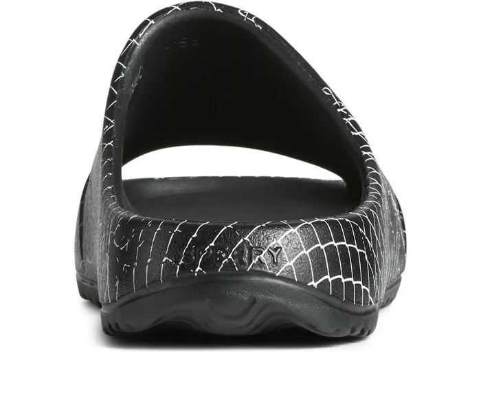 WomenMen Unisex Sperry X Pleasures Float Slide Black Sperry Sandals