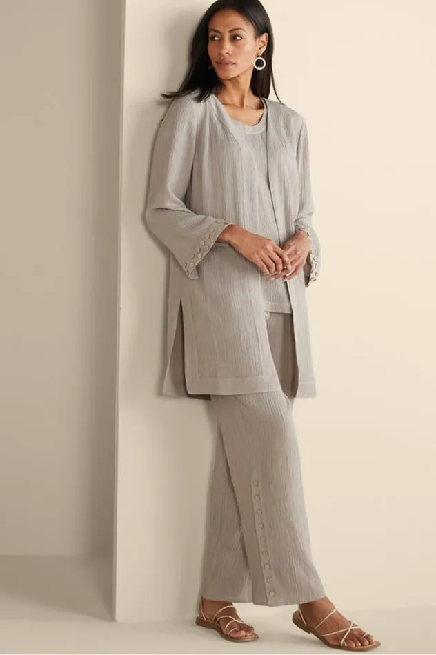 Women Oceo Gauze Topper Menara Bloom Blue Soft Surroundings Tops Women Oceo Gauze Topper Menara Bloom Blue Soft Surroundings Tops