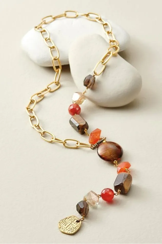 Women Octavia Convertible Necklace Multi Soft Surroundings Jewelry