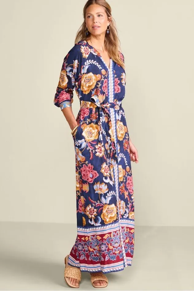Women Ohana Maxi Dress Akrotiri Flowers Soft Surroundings Dresses Women Ohana Maxi Dress Akrotiri Flowers Soft Surroundings Dresses