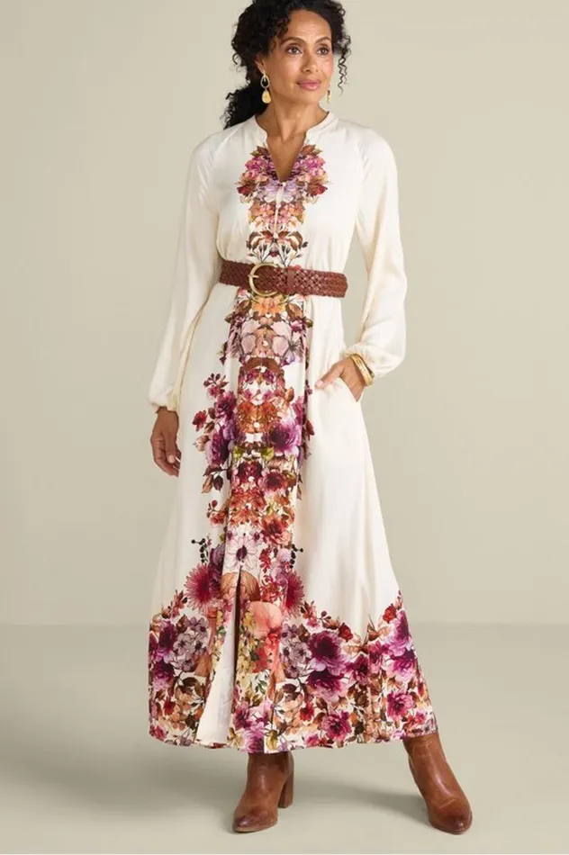Women Paulette Shirtdress Multi Floral Soft Surroundings Dresses