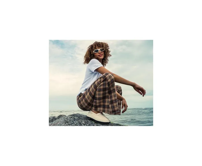 Women Platform Leather Loafer White Sperry Flats and Loafers Women Platform Leather Loafer White Sperry Flats and Loafers