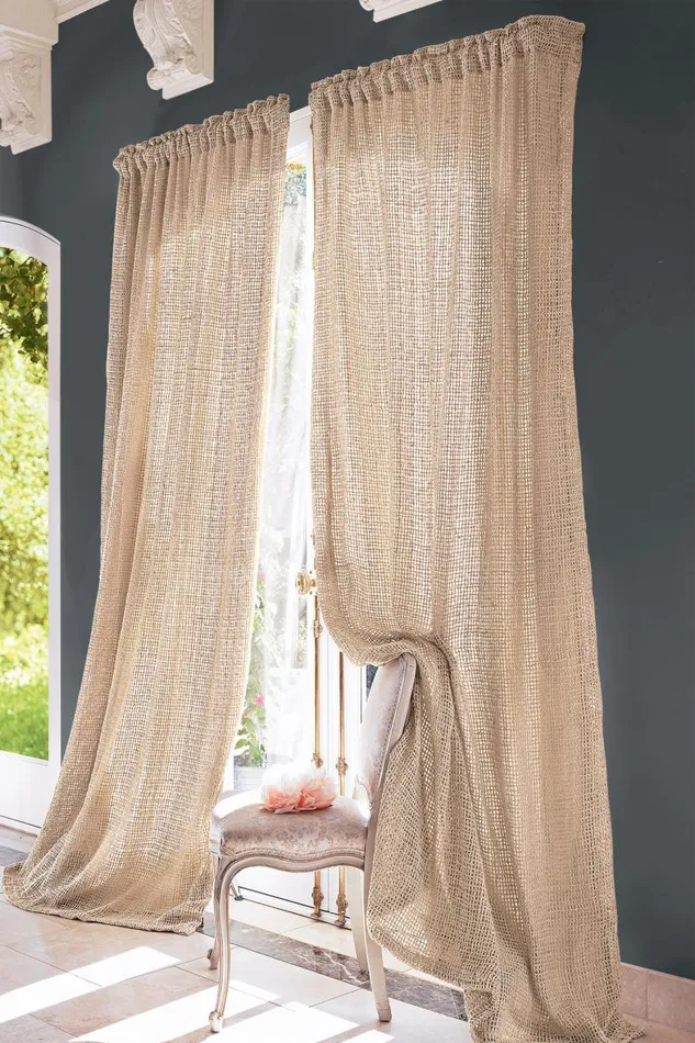 Women Raw Silk Woven Drapery Panel Natural Soft Surroundings Bedding Collections Women Raw Silk Woven Drapery Panel Natural Soft Surroundings Bedding Collections
