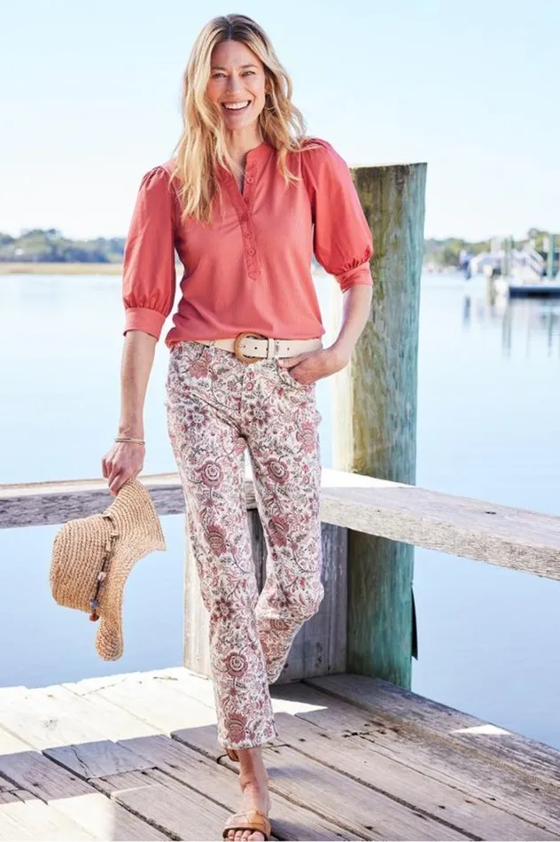 Women Raylee Knit Pullover Rose Soft Surroundings Tops Women Raylee Knit Pullover Rose Soft Surroundings Tops