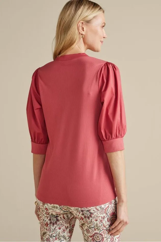 Women Raylee Knit Pullover Rose Soft Surroundings Tops Women Raylee Knit Pullover Rose Soft Surroundings Tops