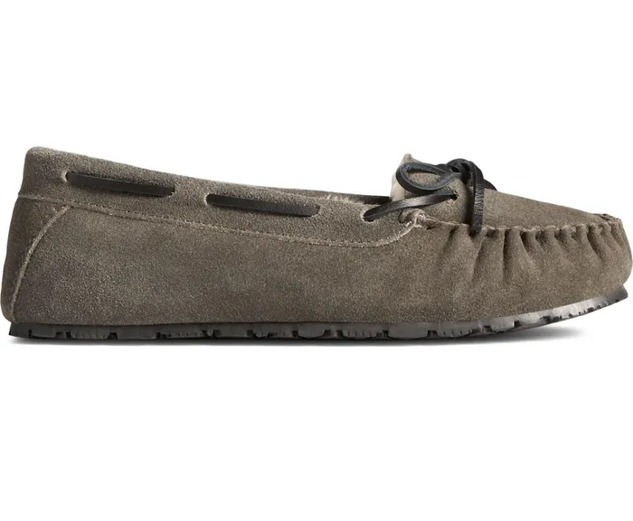 Women Reina Junior Trapper Slipper Grey Sperry Slippers