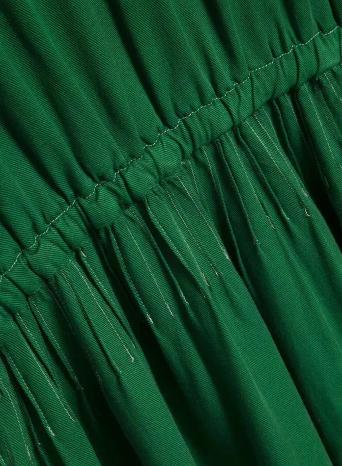 Womens Dresses YMC Garden Dress Green