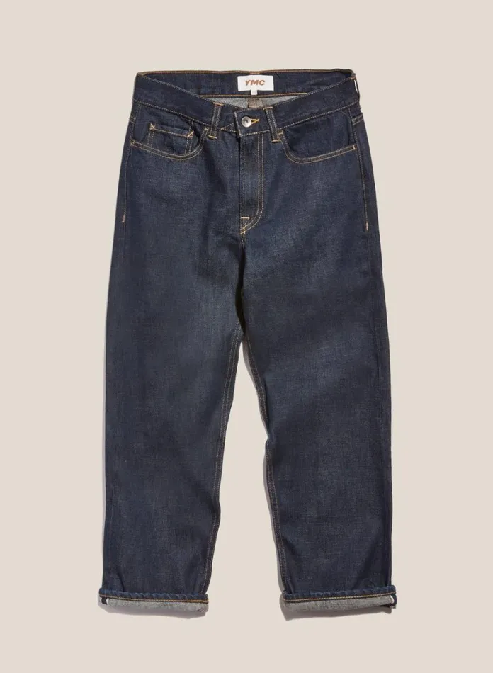 Womens Earth YMC Earth Tearaway Selvedge Denim Jean Indigo