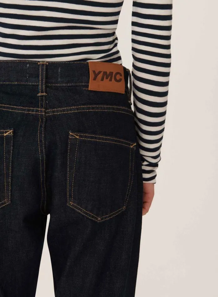 Womens Earth YMC Earth Tearaway Selvedge Denim Jean Indigo