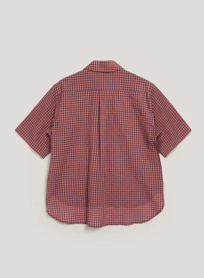 Womens Shirts YMC Eva Shirt Red Multi
