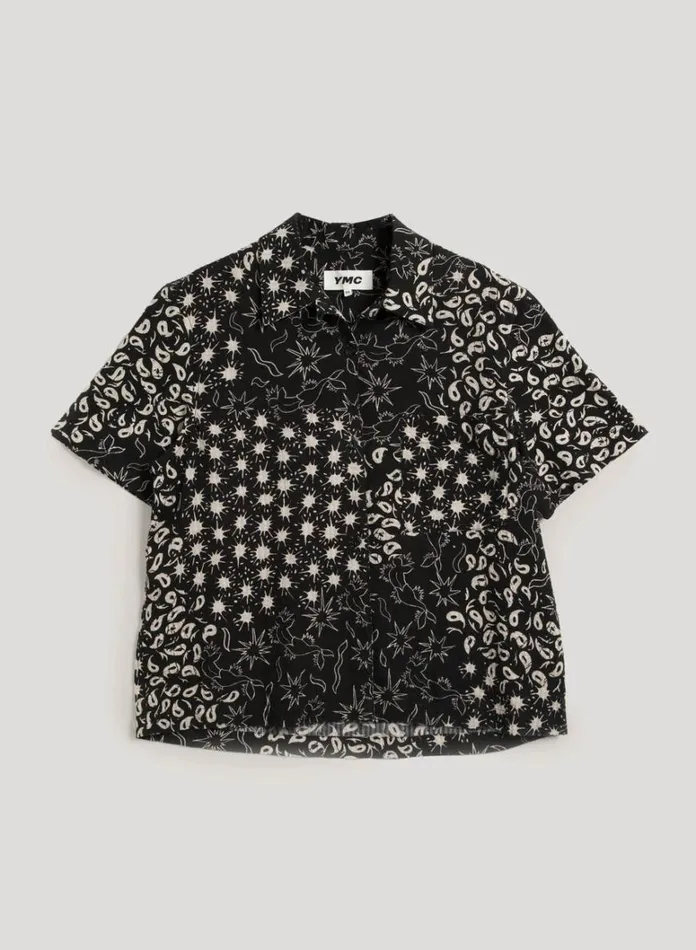 Womens Shirts YMC Vegas Shirt Black Multi
