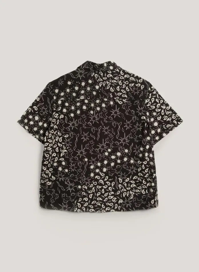Womens Shirts YMC Vegas Shirt Black Multi