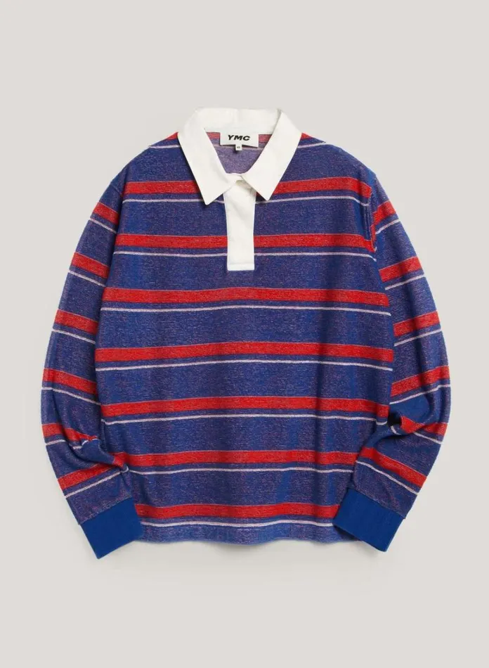 Womens Sweatshirts YMC JJ Rugby Sweatshirt Multi