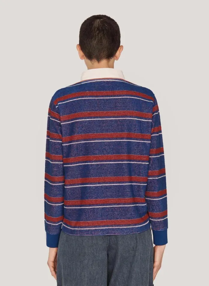 Womens Sweatshirts YMC JJ Rugby Sweatshirt Multi