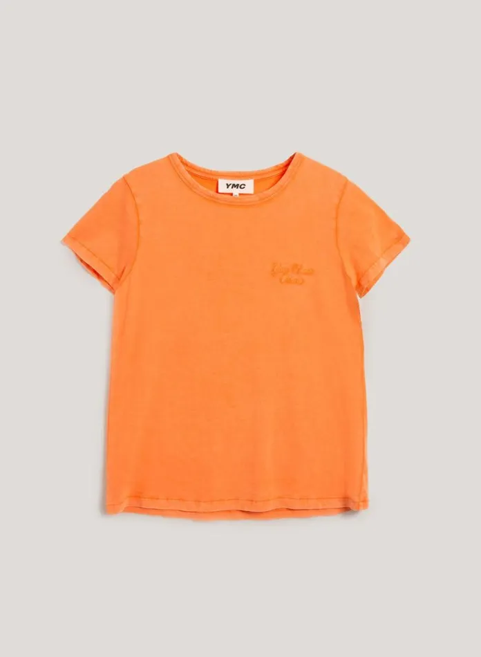 Womens TShirts YMC Day T Shirt Orange