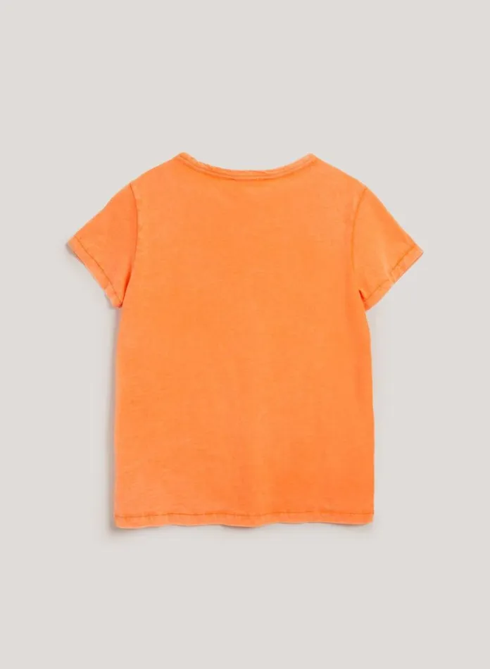 Womens TShirts YMC Day T Shirt Orange